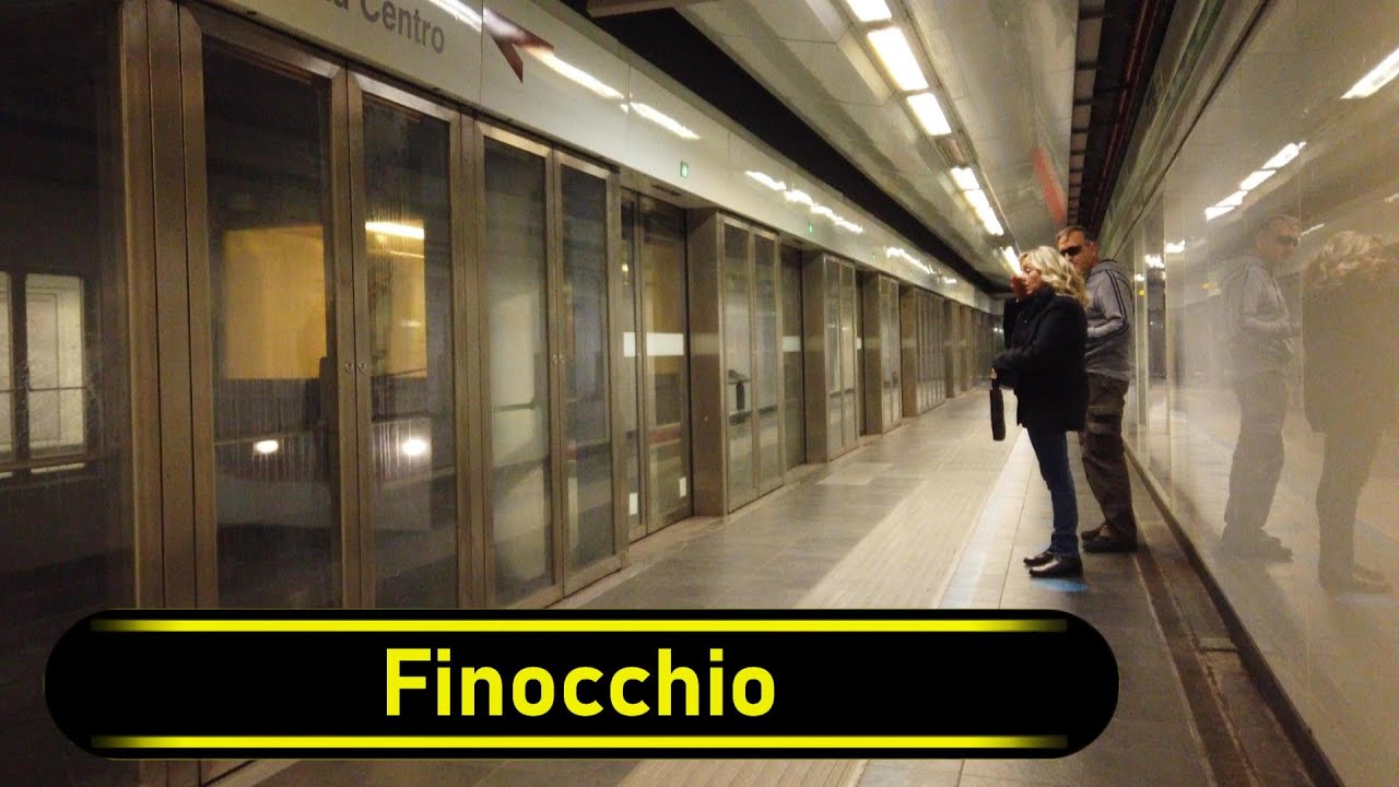 Metro Station Finocchio - Rome 🇮🇹 - Walkthrough 🚶