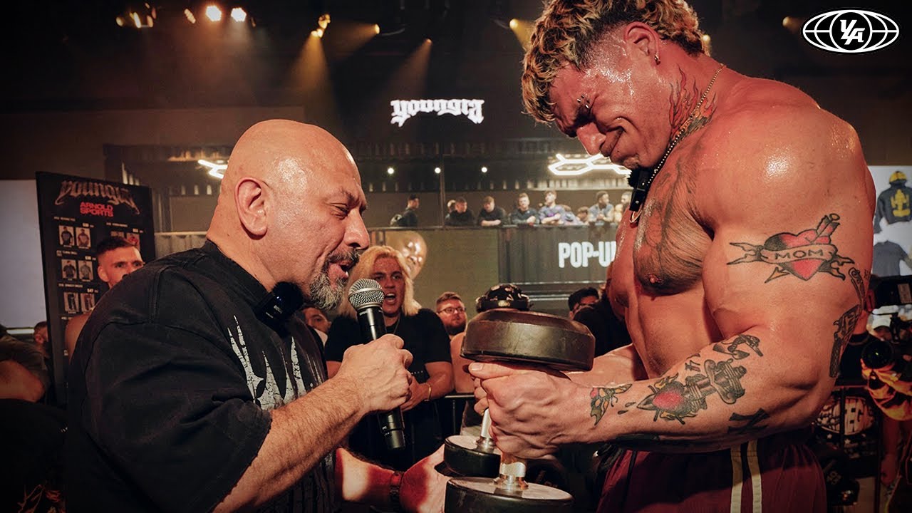 Shizzy and Hany Rambod Train Arms at The Arnold