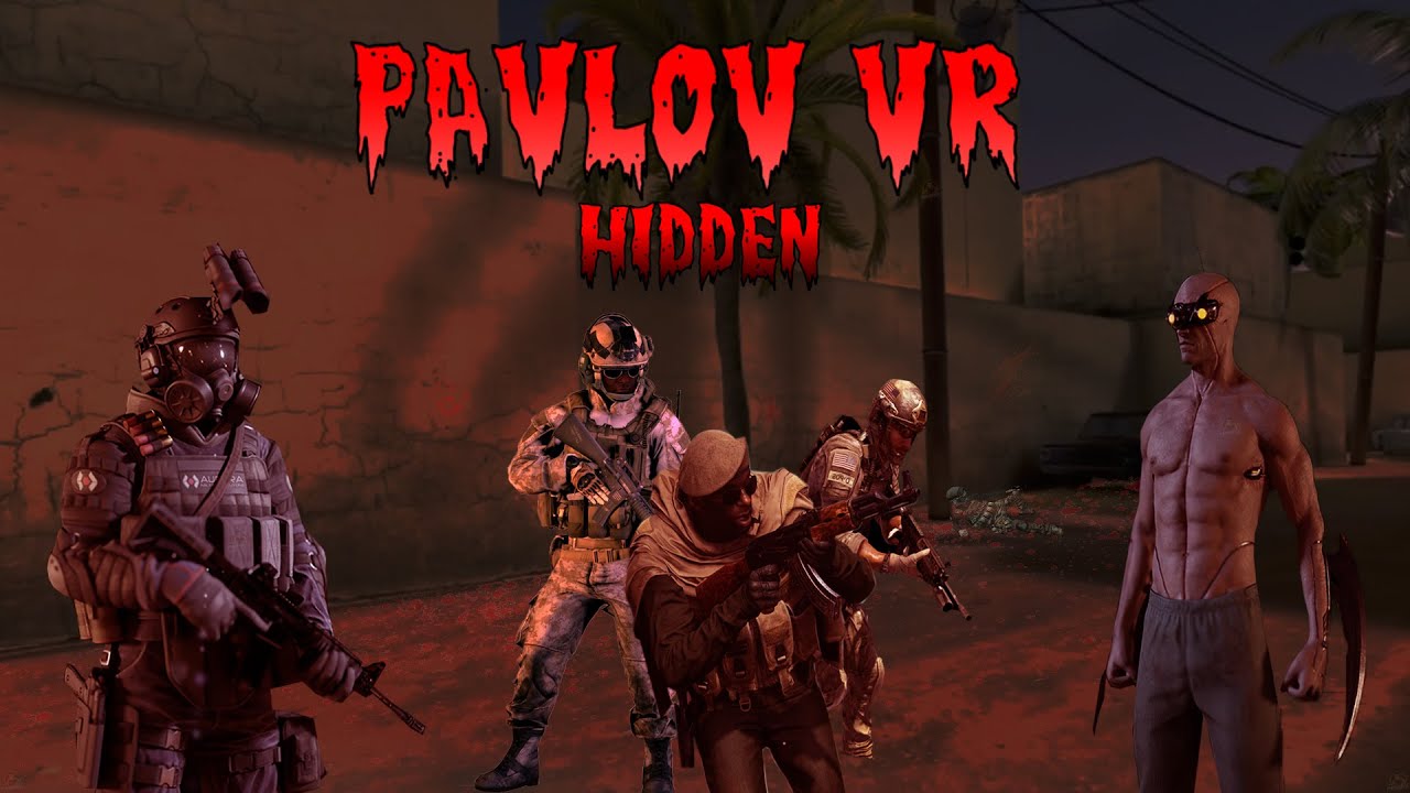 Pavlov VR Hidden (Invisible Creature, Look in the Shadows)