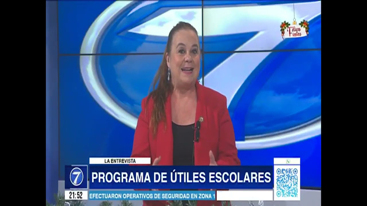 Entrevista con  la ministra de Educación, Anabella Giracca