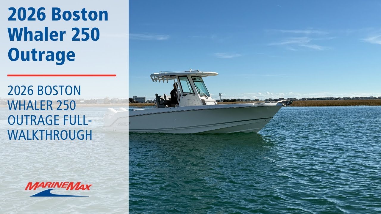 Boston Whaler 250 Outrage 2026 года | MarineMax Райтсвилл-Бич