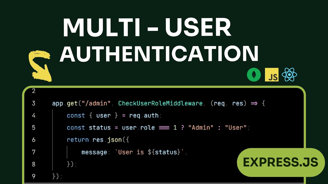 Building a Secure Multi User Login System with Express.js, MongoDB, and TailwindCSS