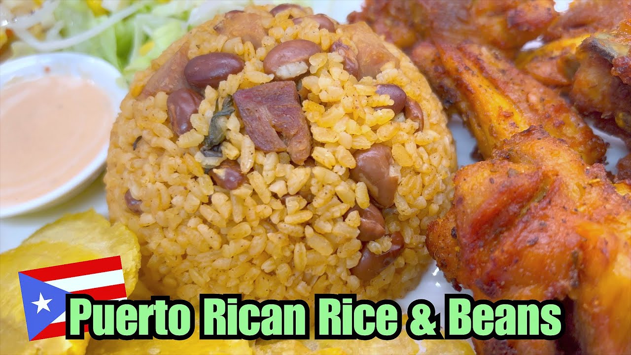 Puerto Rican Comfort: Rice & Beans With Ham / Easy & Very Detailed / LIGHT COOKING INVOLVED...