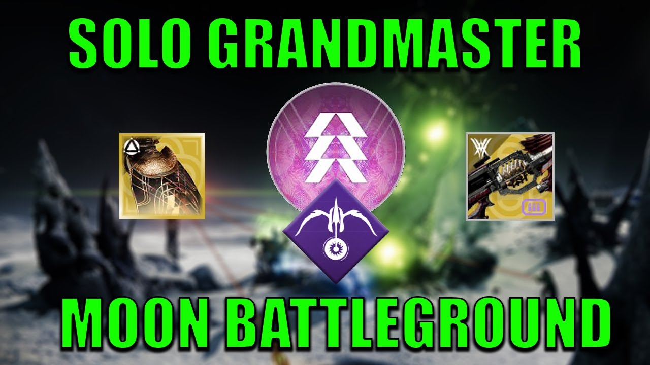 Solo Heist Battleground: Moon Grandmaster - Prismatic Hunter (Platinum, 18:44) [Destiny 2]