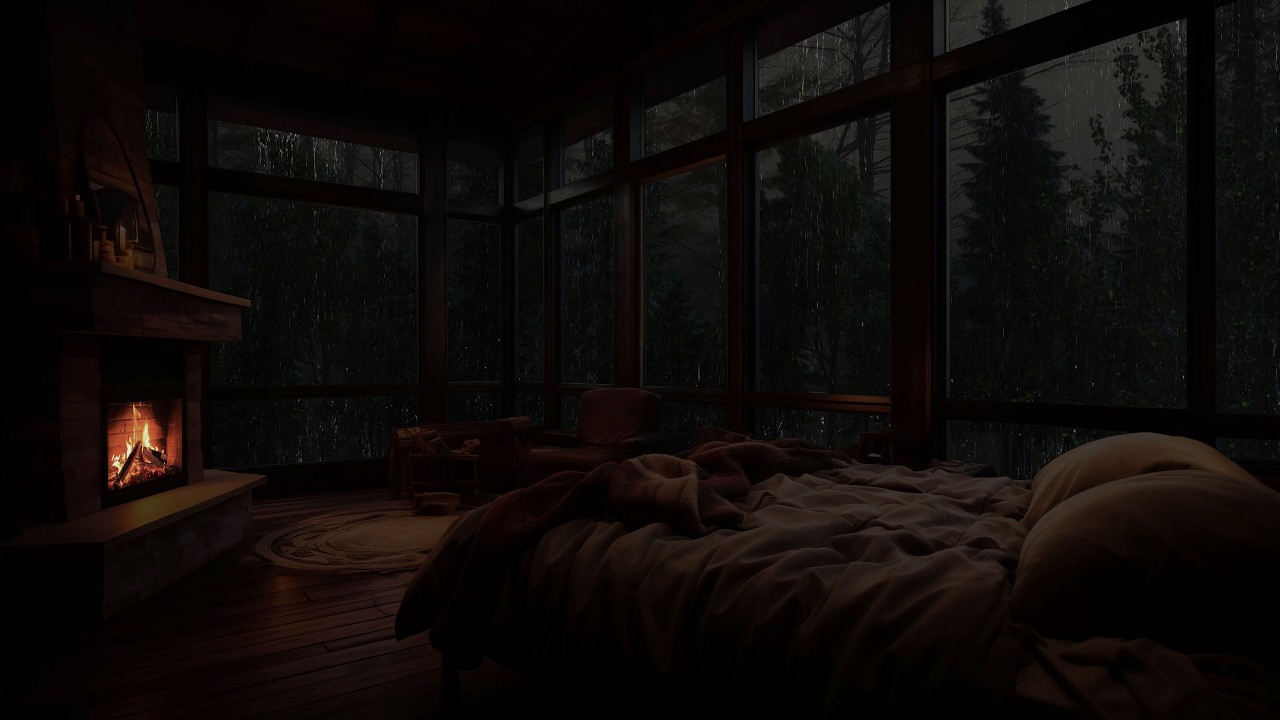 Sons naturais de chuva para ajudar a dormir bem e relaxar profundamente