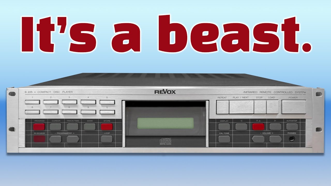 The Revox B225 - a touch of Swiss class