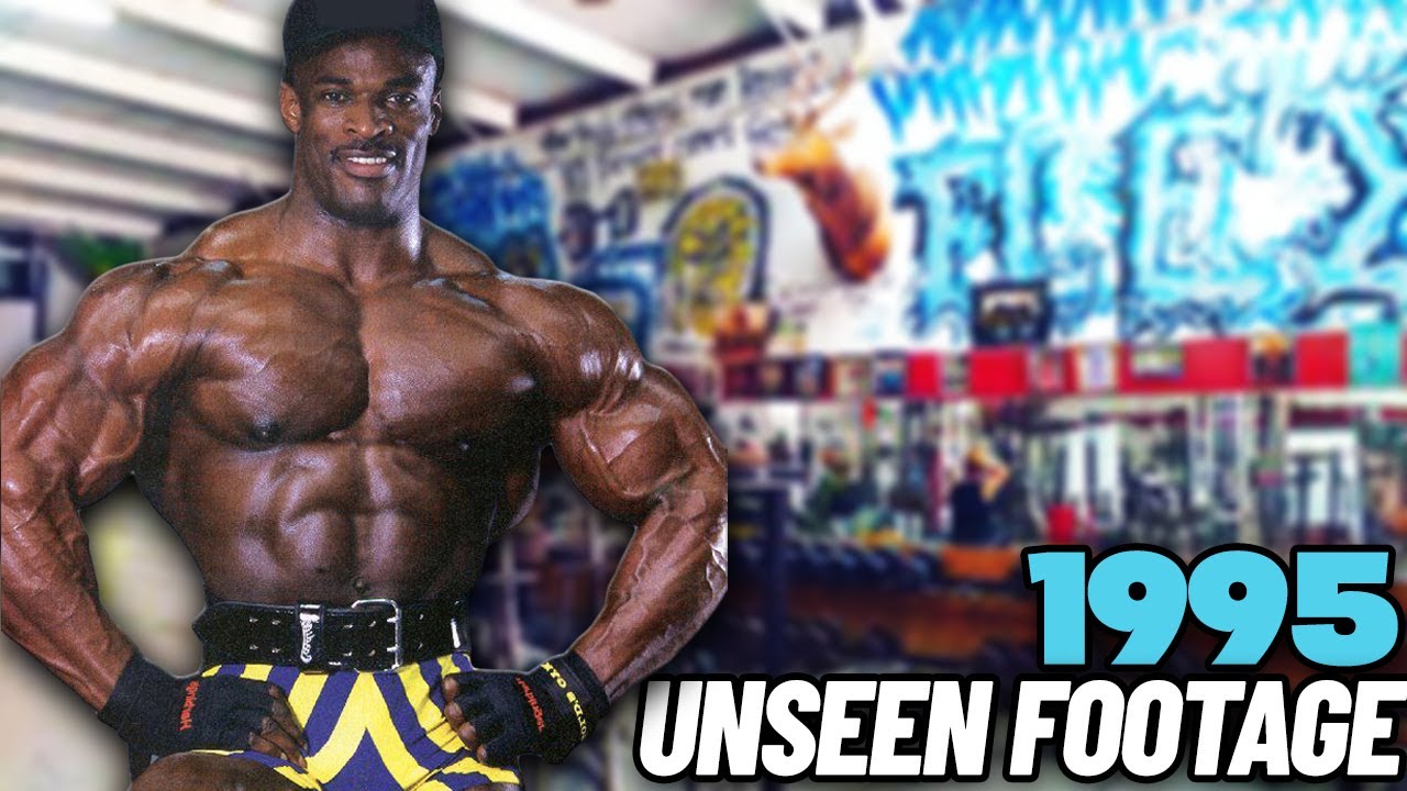 1995 RONNIE COLEMAN Training at METROFLEX Gym Texas