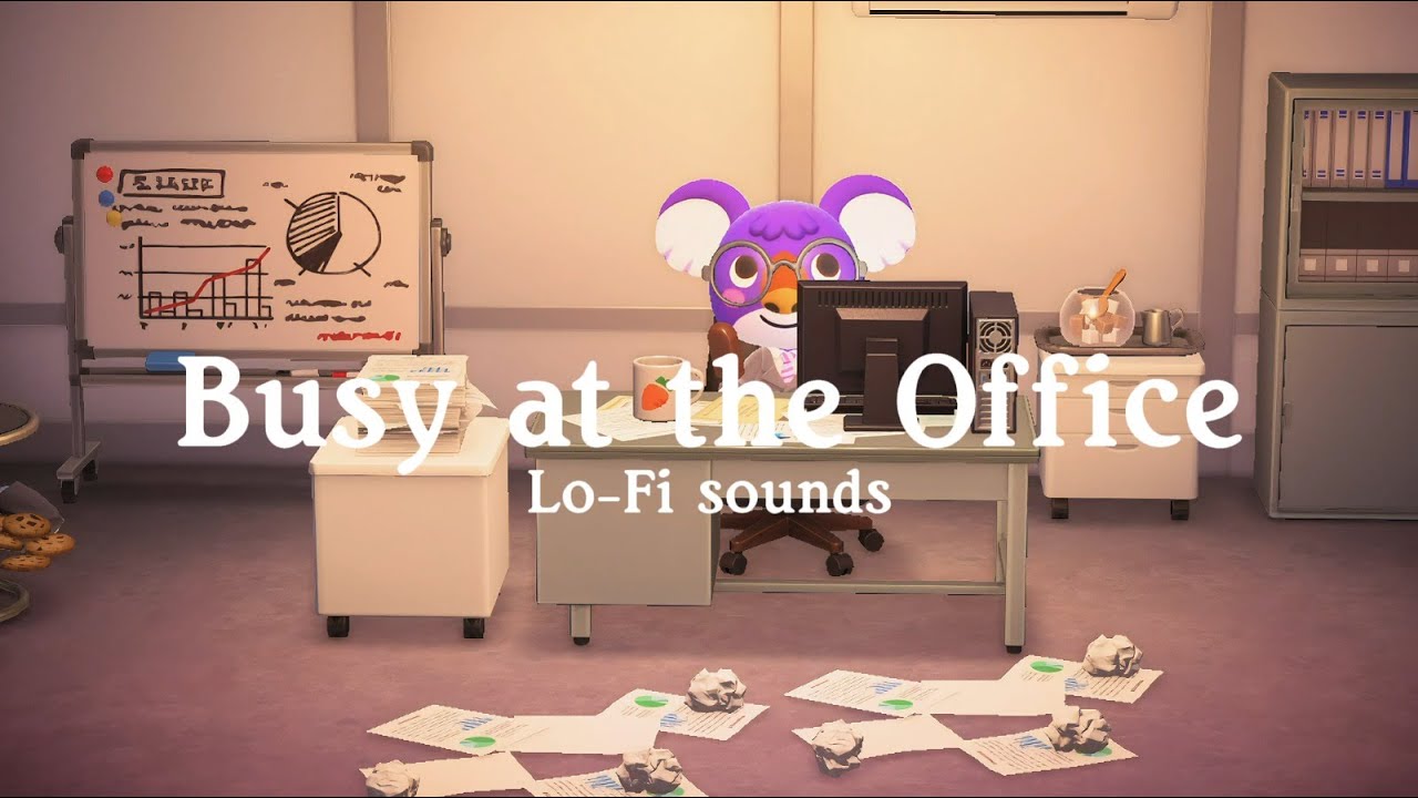 Busy at the Office 🖥️☕Soft Lo-Fi Beats| Study & Work 📚