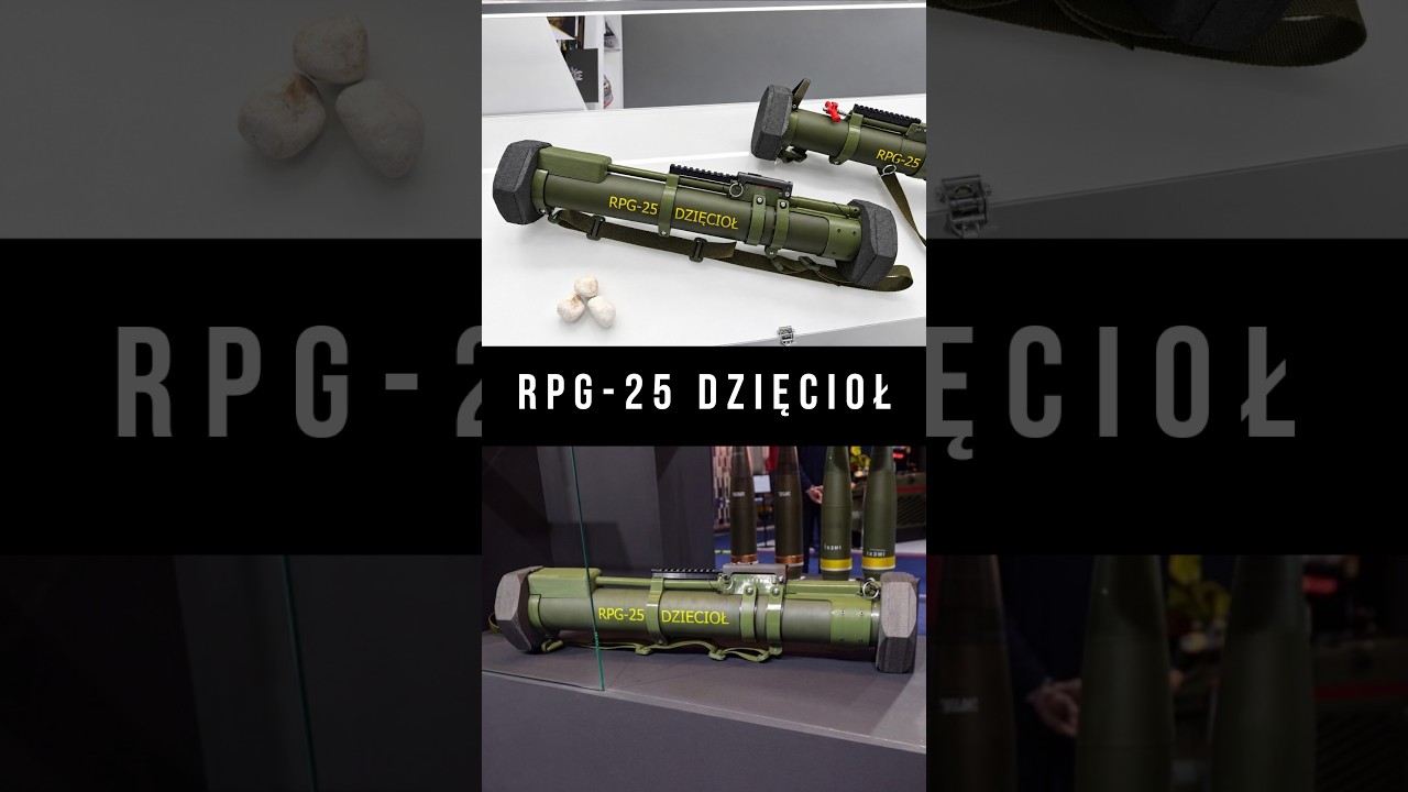 Polski granatnik przeciwpancerny RPG-25 Dzięcioł #short #shorts
