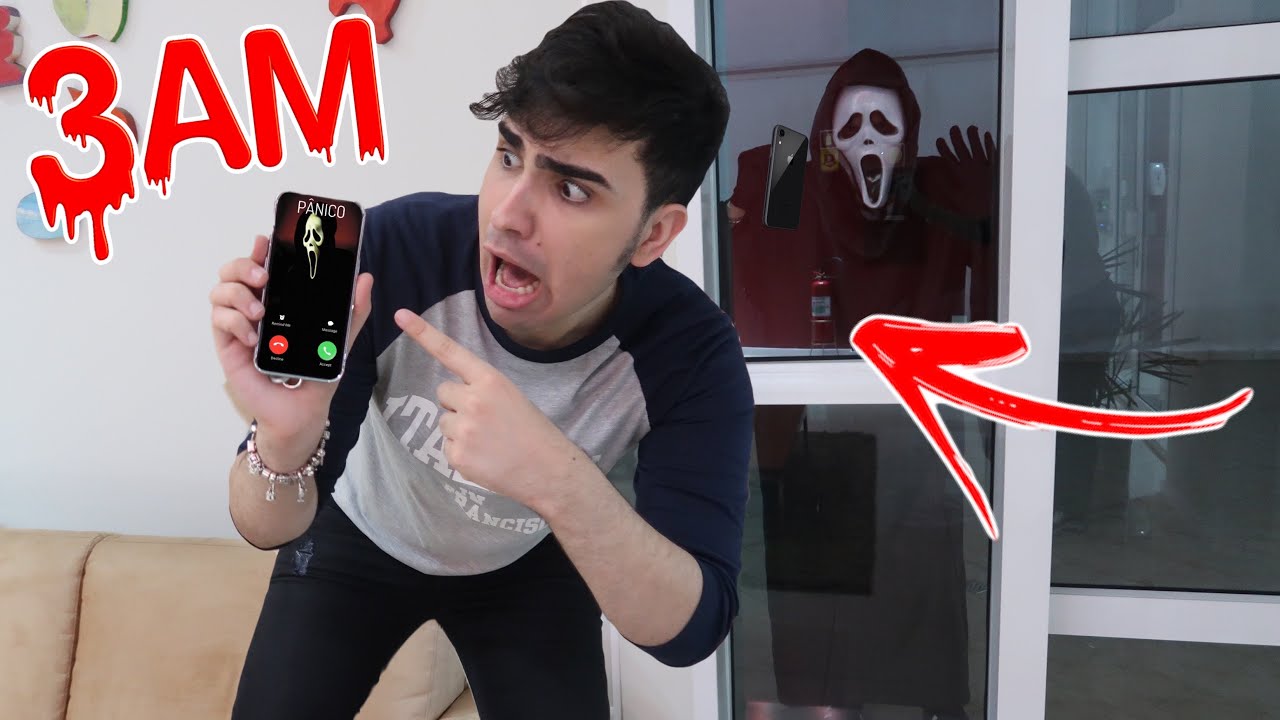 O PÂNICO 6 (GHOSTFACE) INVADIU A MINHA CASA E ME ATACOU AS 3:00 HORAS DA MANHÃ