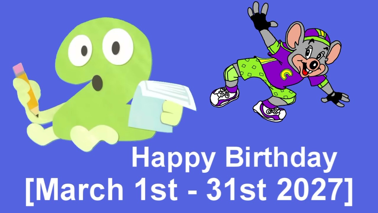 Happy Birthday [March 1st - 31st 2027] UHD TV Smart