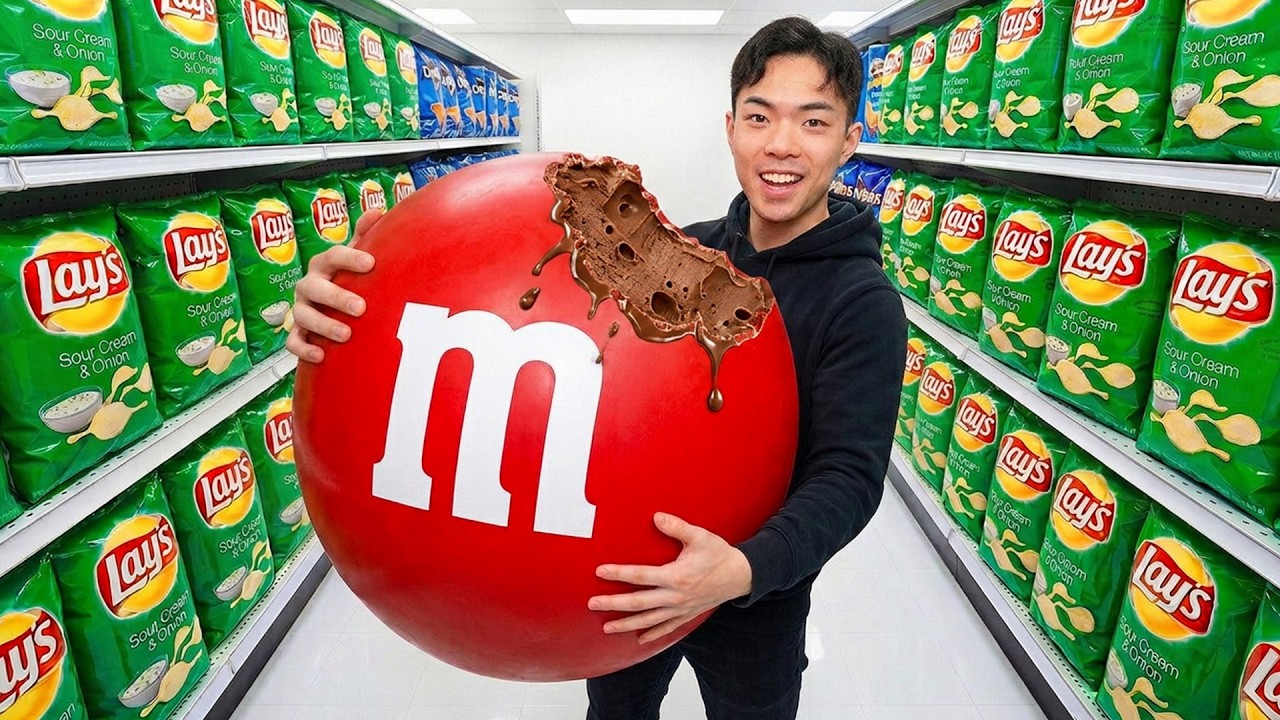 I Bought the World's Biggest Snacks!