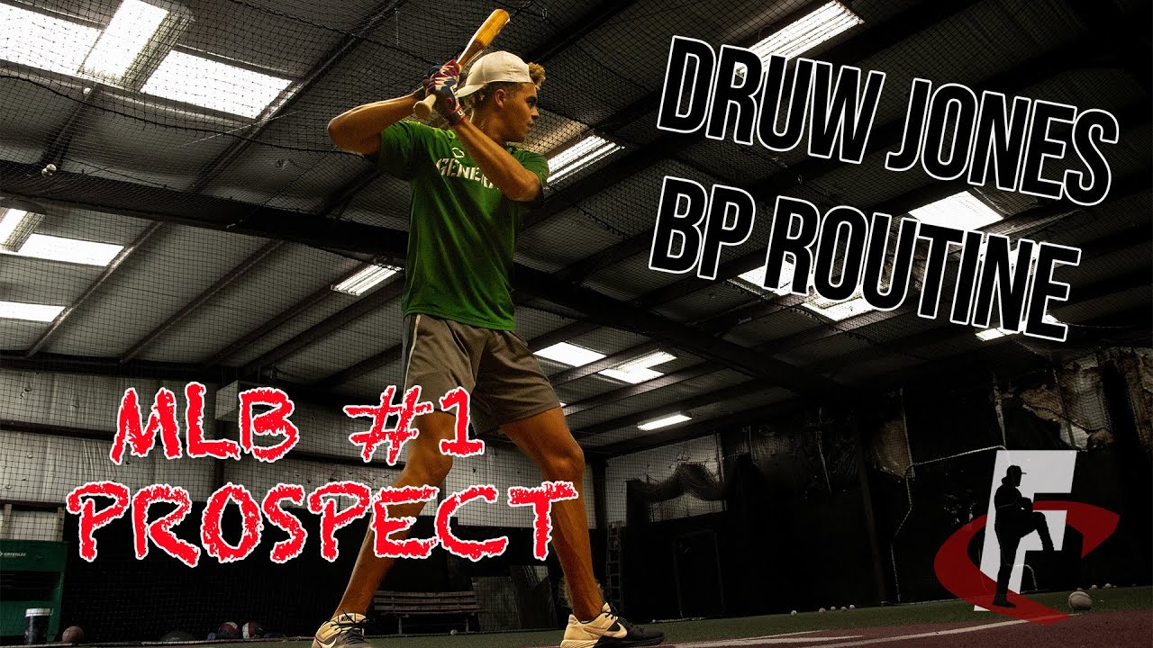 MLB Top Prospect DRUW JONES Hitting Routine