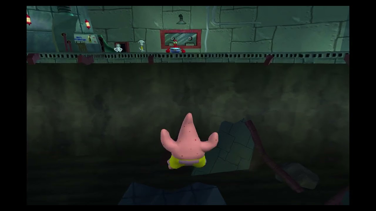 BFBB. Unused Musclepants Boss