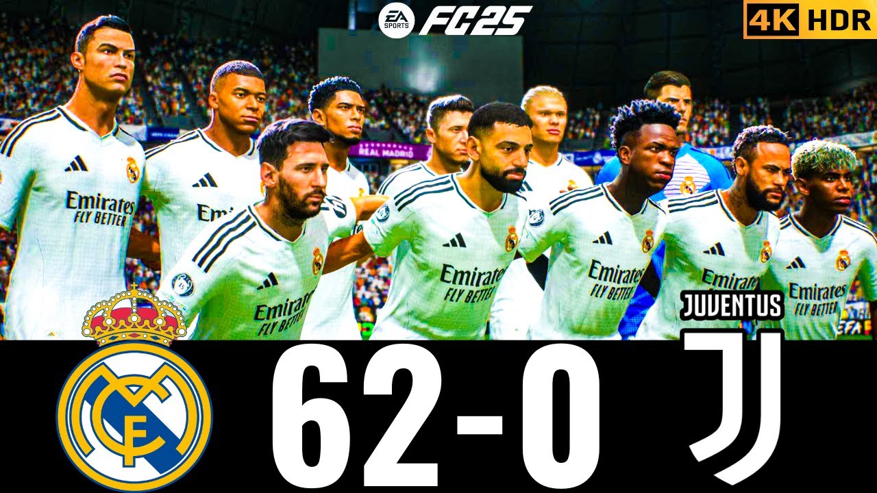 FC 25 - Real Madrid vs. Juventus | FIFA Club World Cup 2025 | PS5™ Pro [4K60]