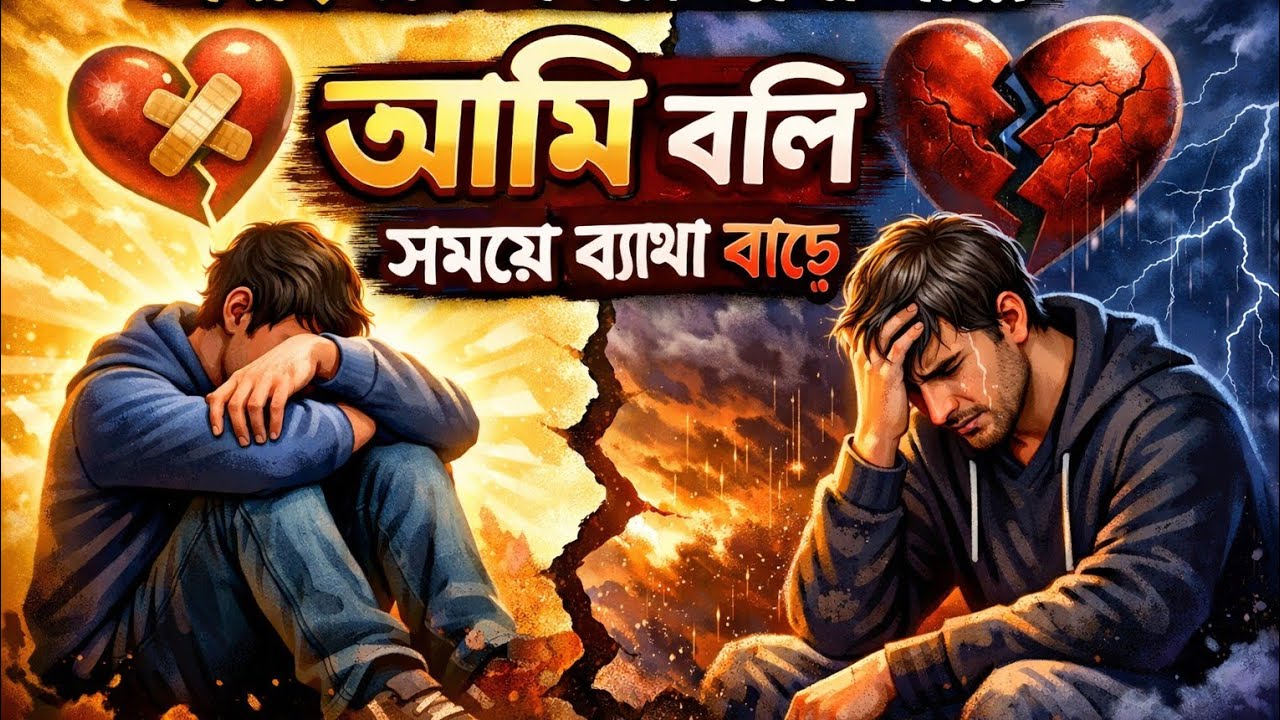 খুব কষ্টের গান😭হেডফোন লাগিয়ে শুনবেন💔আমি বলি সময়ে  কষ্ট বাড়ে😭sad song bangladeshi koster gaan