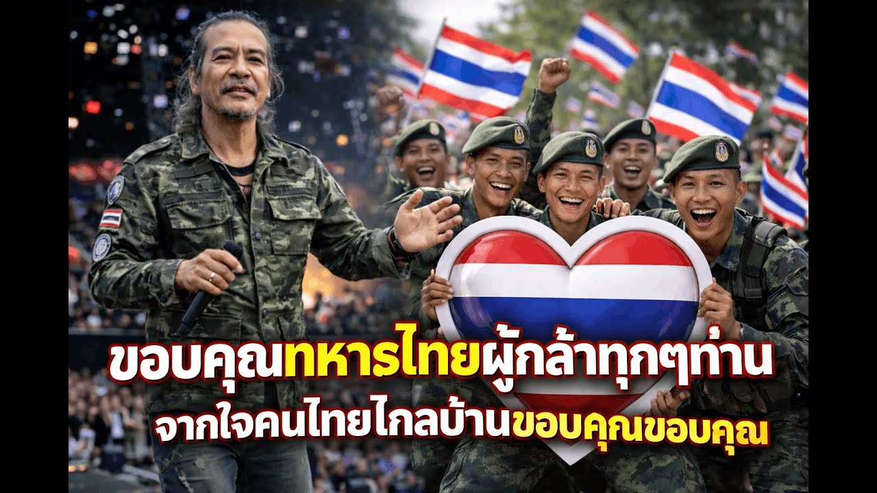 ขอบคุณนับล้านนับล้านคํา – สดุดีวีรบุรุษไทย (แสดงสด ณ Kungsträdgården สตอกโฮล์ม)