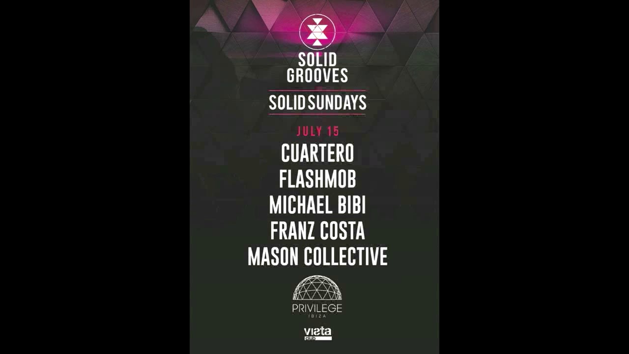 Franz Costa - Solid Grooves Solid Sundays 15.07.18 Live At Privilege Ibiza (ES)