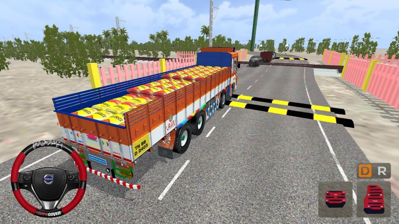 Ashok Leyland 12, Wheeler Lorry Mod For Bussid Gameplay - Bus Simulator Indonesia Android, iOS 