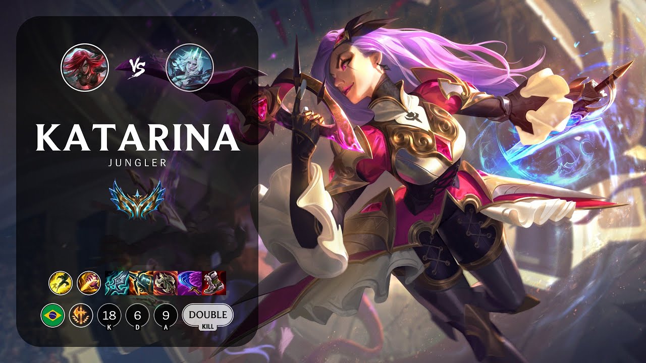 Katarina Jungle vs Viego - BR Challenger Patch 12.22