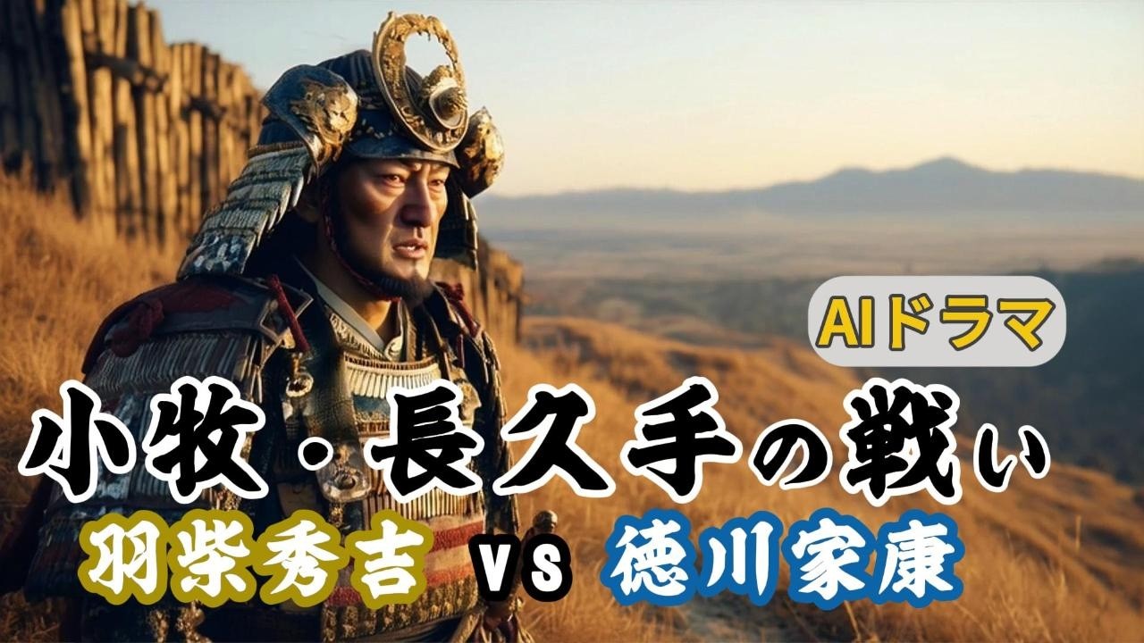 豊臣秀吉vs徳川家康 - 天下分け目の8ヶ月 ~小牧・長久手の戦い~【AIドラマ】