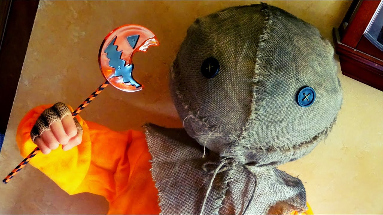 SAM - TRICK 'r TREAT Spirit HALLOWEEN Life Size Animatronic Decoration UNBOXING | ASSEMBLY | REVIEW