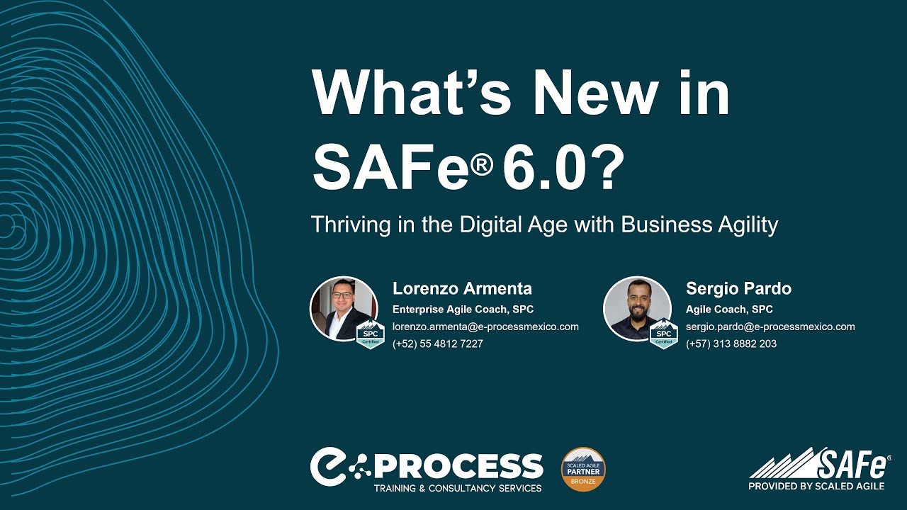¿Qué hay de nuevo en SAFe 6 0?