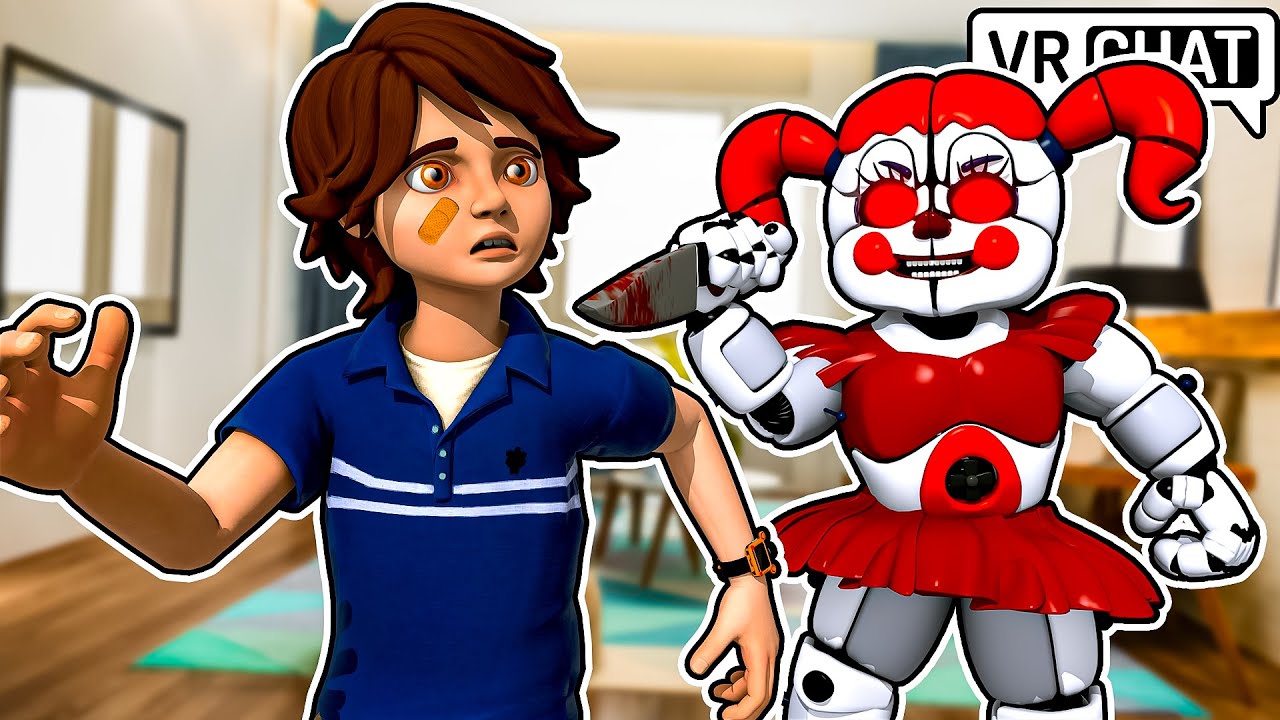 Circus Baby is Gregory's EVIL STEP MOM!? in VRCHAT