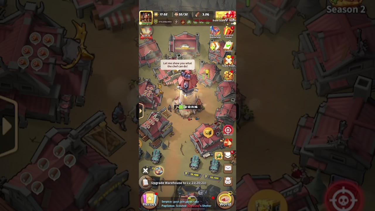 Dark War Survival - Epic Capital Clash State 3 vs State 5
