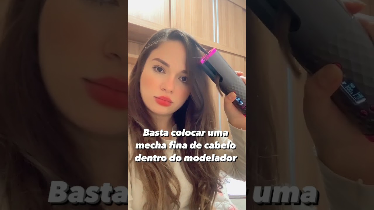 TESTEI O MODELADOR DE CACHOS AUTOM&Aacute;TICO DA SHOPEE
