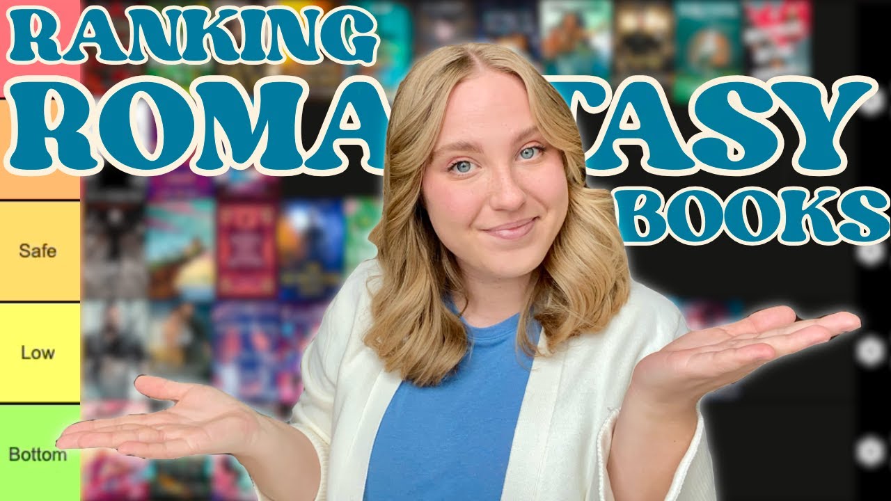 Ranking *EVERY* Romantasy I've EVER Read! ❤️‍🔥⚔️✨ | tier ranking 40+ books from my favorite genre