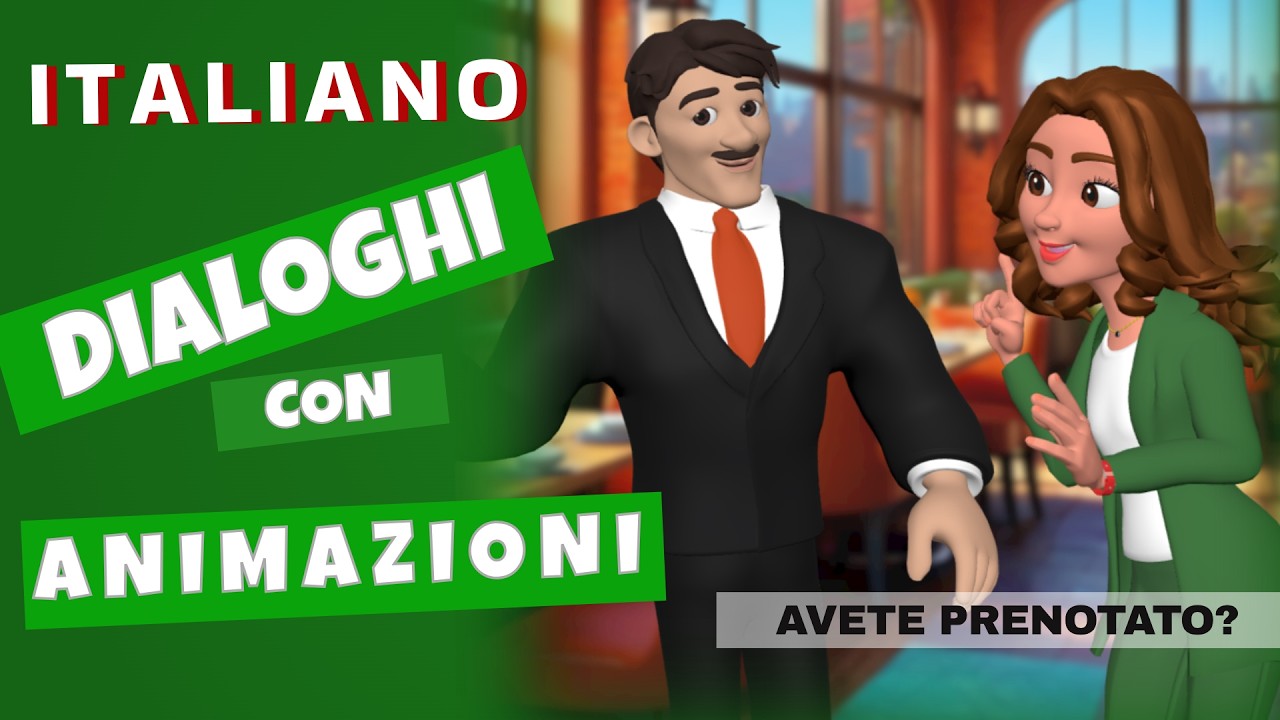 🇮🇹 Learn Italian with LinguaMotion: AT THE RESTAURANT - Conversation and useful phrases 🇮🇹