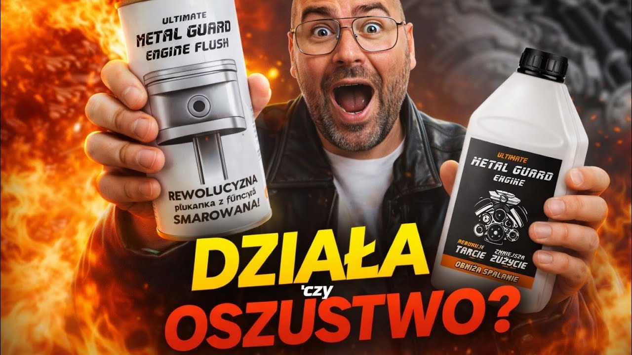 Metal Guard vs Analizator spalin: Czy ta chemia NAPRAWDĘ działa? (TEST na stacji diagnostycznej)