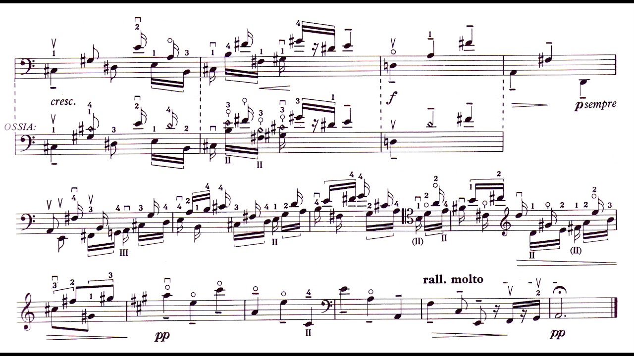 Benjamin Britten - Cello Suite No. 2, Op. 80 (1967) [Score-Video]