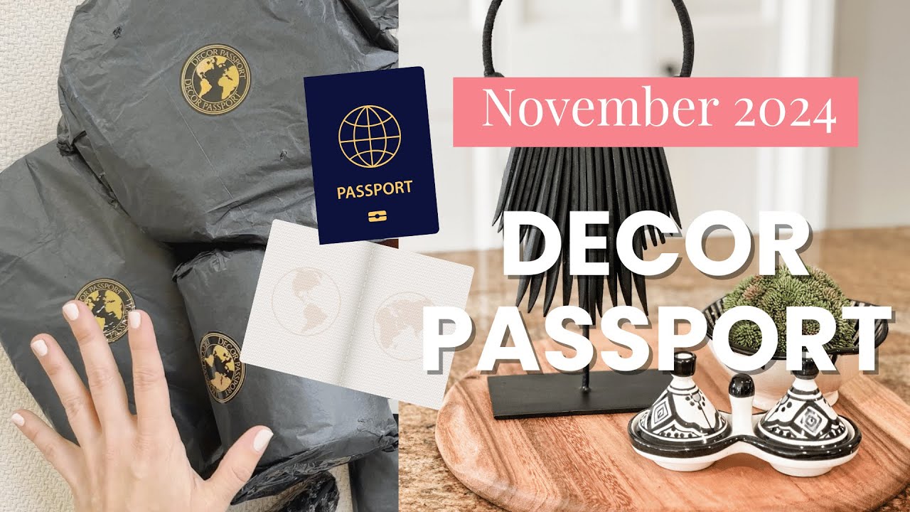 Decor Passport November 2024 Unboxing | Plus 30% Off Discount Code
