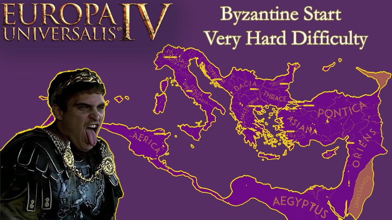 Europa Universalis IV - Byzantine Domination - Very Hard Difficulty
