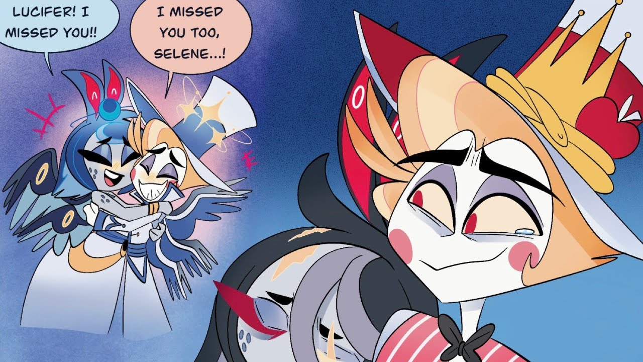 Новолуние 🌑 Hazbin Hotel 2 сезон • КОМИКС-ОЗВУЧКА