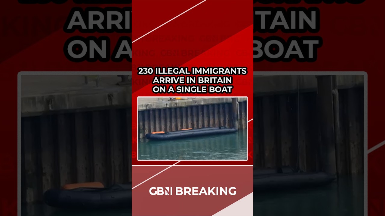 BREAKING: 230 illegal immigrants arrive in Britain on ONE SINGLE BOAT