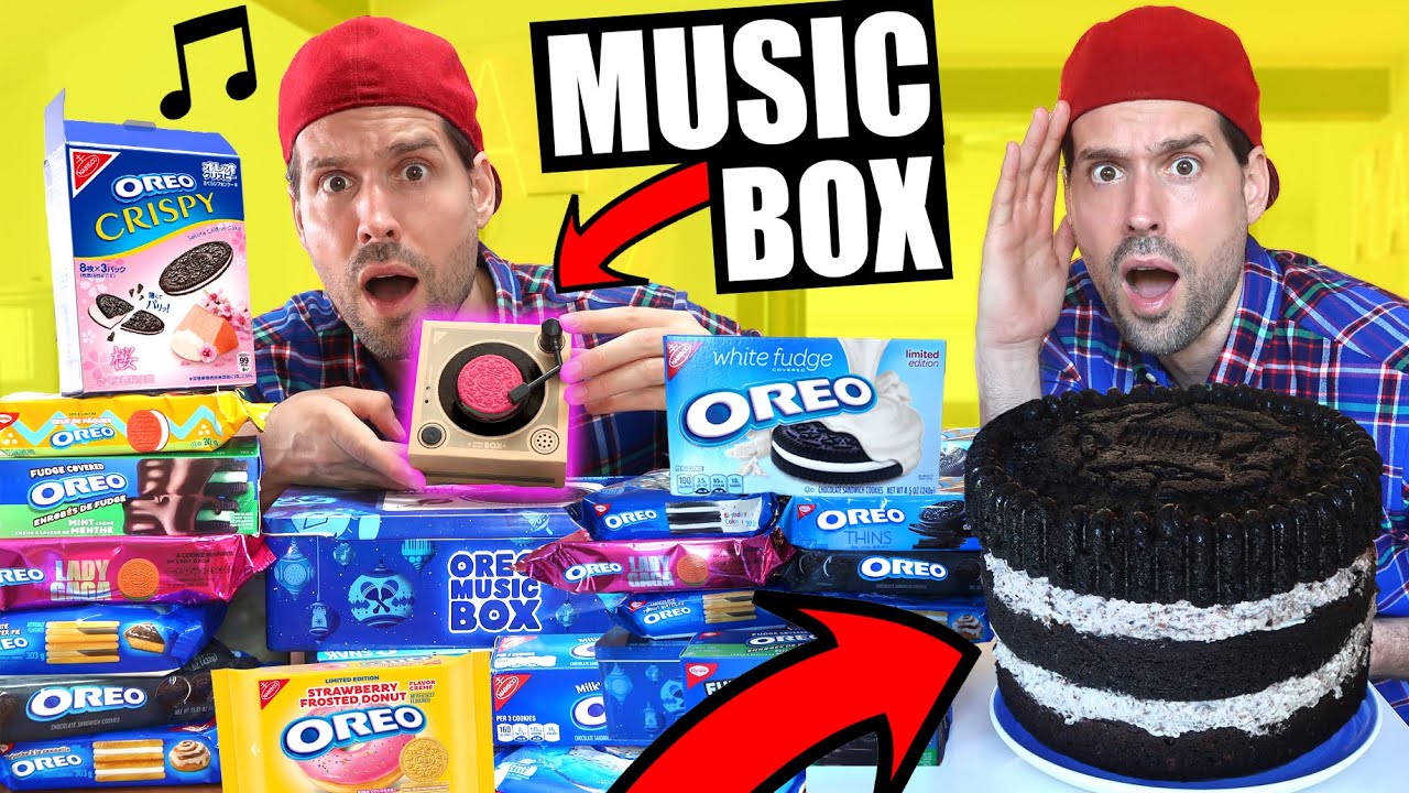 JE FAIS UN Gâteau XXL OREO - HUBY (Oreo Music Box)