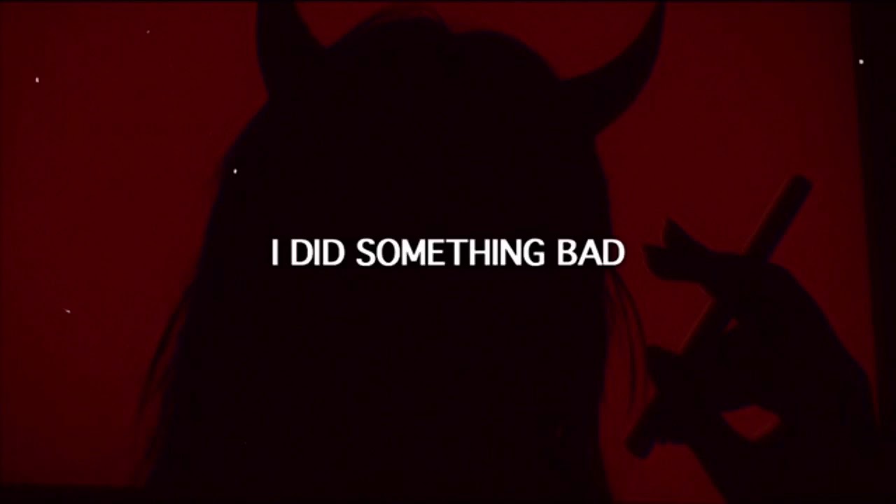 Taylor Swift - I Did Something Bad || slowed