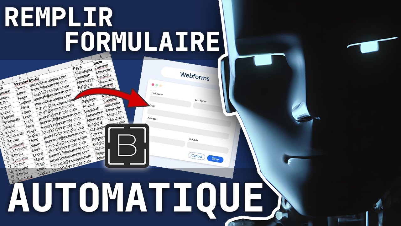 Remplir des formulaires web automatiquement avec Browser Automation Studio