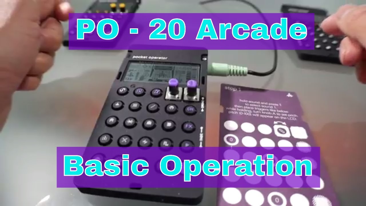 PO 20 Arcade: Using Pattern Cards
