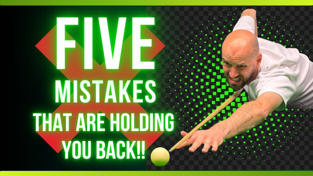 Five MISTAKES that are holding you back ! (and how to fix them)