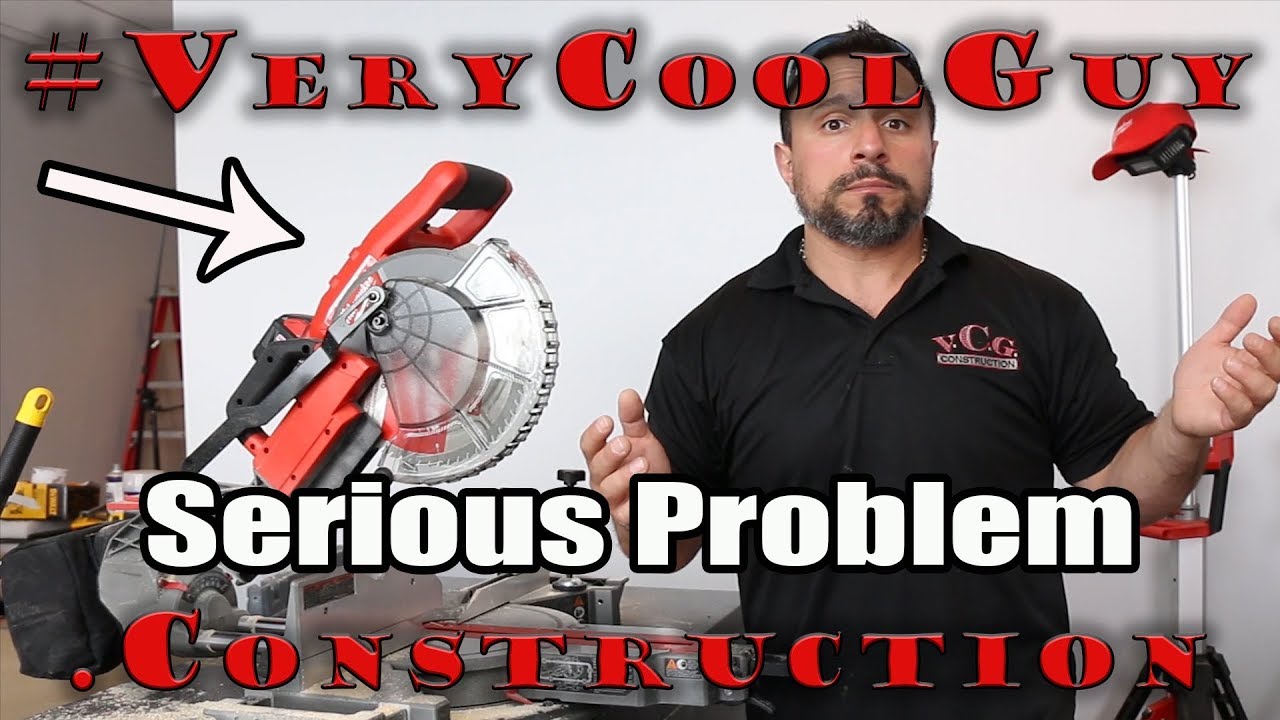 Серьёзная проблема с торцовочной пилой Milwaukee M18?