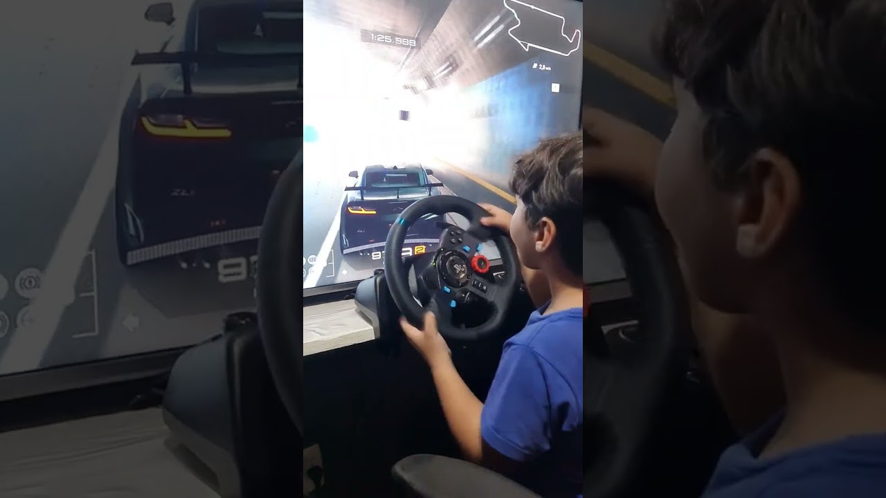 EU SABIA QUE EU TINHA FEITO UMA BOA ESCOLHA! GRAN TURISMO 7 Volante G920 da Logitech
