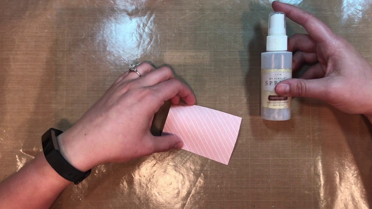 Technique Tuesday #142 - Leathering Technique - Just Say Scrap with Close To My Heart