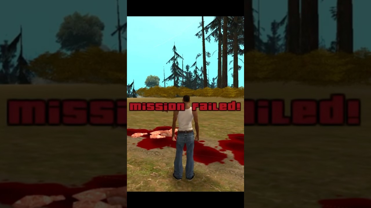 MISSION Failed Cutscenes In GTA San Andreas!  #gta  #gtamods  #gtasanandreas  #gaming  #gtasamodspc