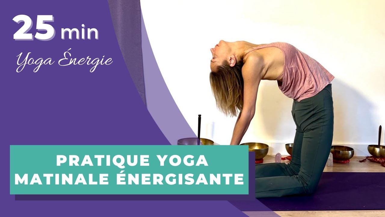 Pratique De Yoga Matinale &Eacute;nergisante autour des 5 tib&eacute;tains | Avec St&eacute;phanie de Yogaline