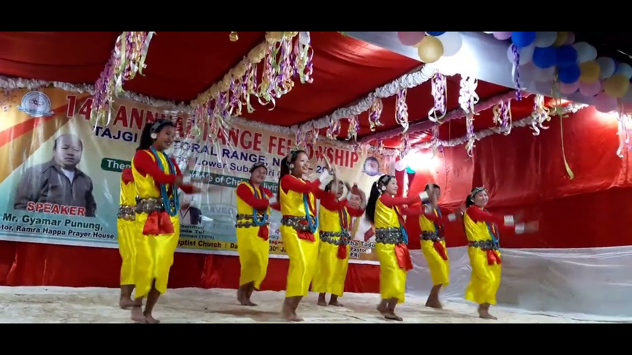 Nyishi Christian Gospel Song//Female Group Dance by Pamluk Baptist Church