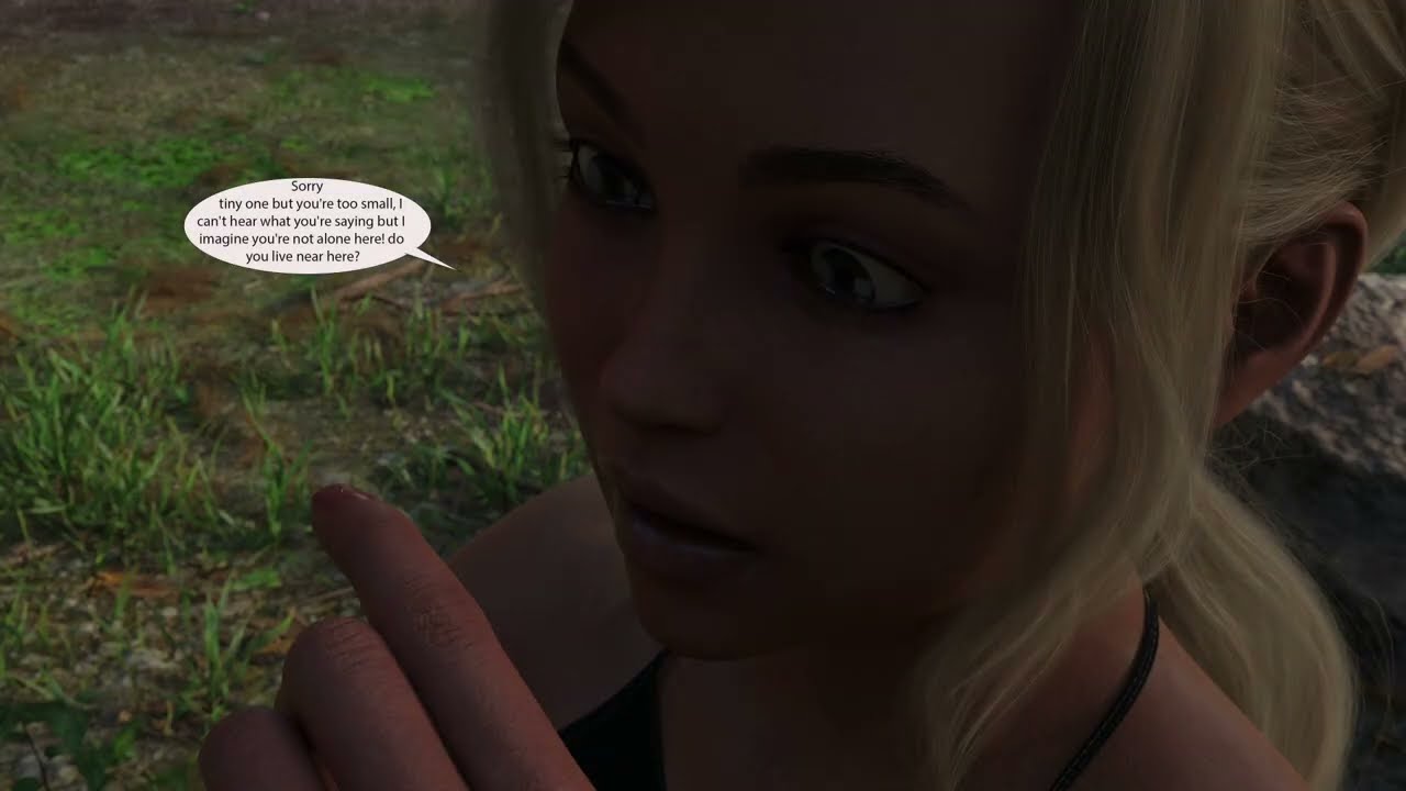 Giantess Comic: Tiny Farm in the Forest 